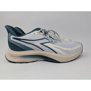 Diadora Mythos Blushield 9 Vortice Mens Size 10.5 White Green Running Shoes